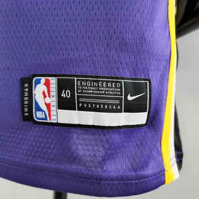 Camisa NBA Lakers #95 Toscano Roxa 75° Aniversário  - 23/24