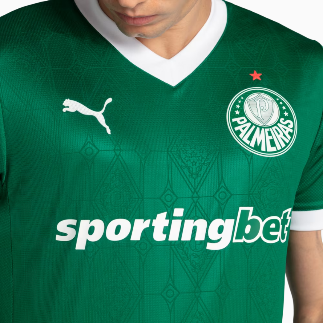 Camisa Puma Palmeiras 2025/26 I Jogador