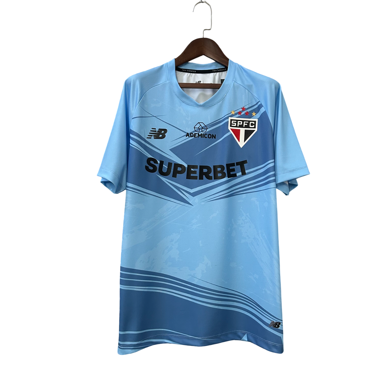 Camisa São Paulo Treino 25/26 New Balance Masculina - Azul