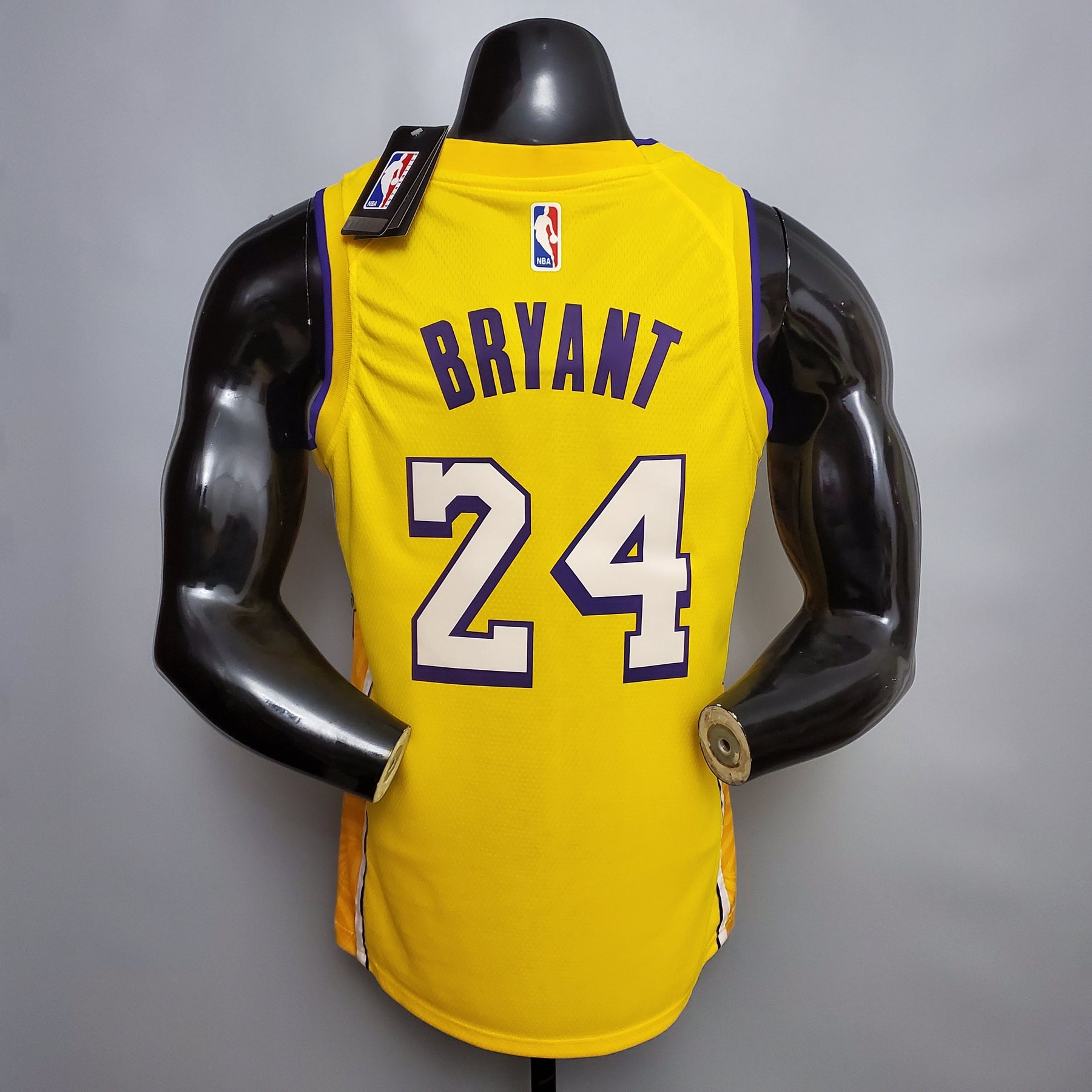 Camisa NBA Lakers #24 Bryant V-neck City Yellow - 23/24