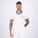 Camisa Cruzeiro Retrô Jacquard Branca