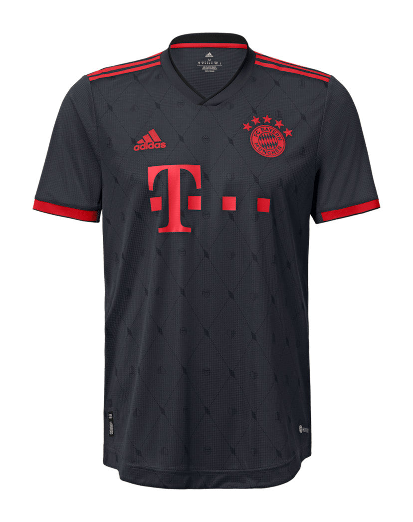 Camisa Bayer de Munique Third 23/24 s/n° Torcedor Adidas Masculina - Preta