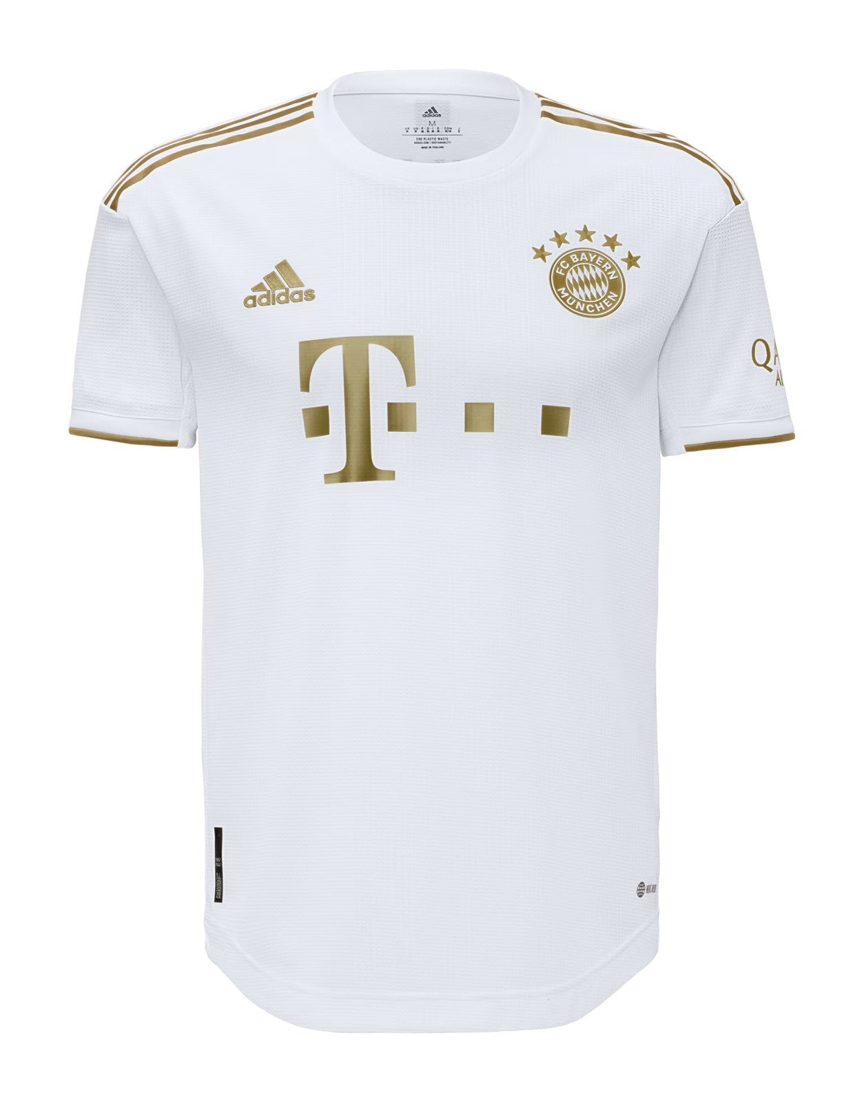 Camisa Bayer de Munique Away 23/24 s/n° Torcedor Adidas Masculina - Branca