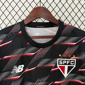 Camisa do São Paulo Pre Jogo 24/25 - Preto