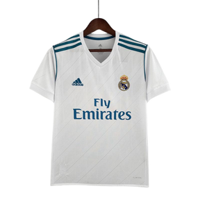 Camisa Retrô Real Madrid I Home Adidas 2017/18 Masculino Branca