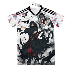 Camisa Japão Anime Itachi 24/25 - Torcedor Masculina - Branco com detalhes em Preto