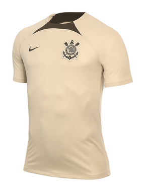 Camisa Timão 24/25 Treino Nike Torcedor - Bege