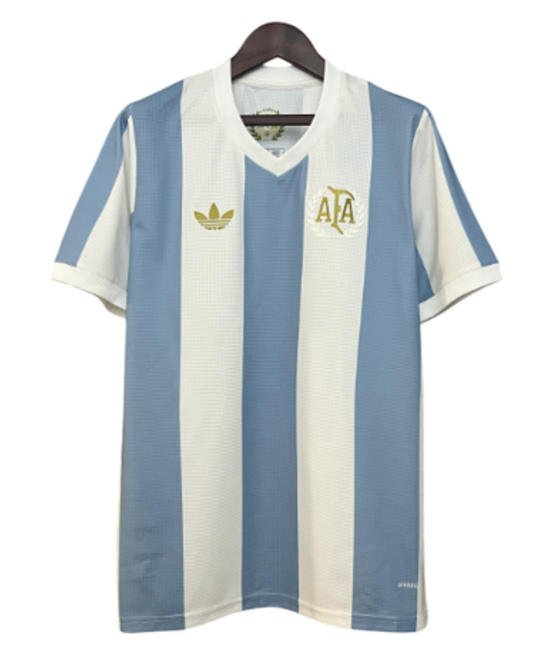 Camisa Seleção Argentina 24/25 Aniversário 50 anos Torcedor Adidas Masculina - Azul e Branca