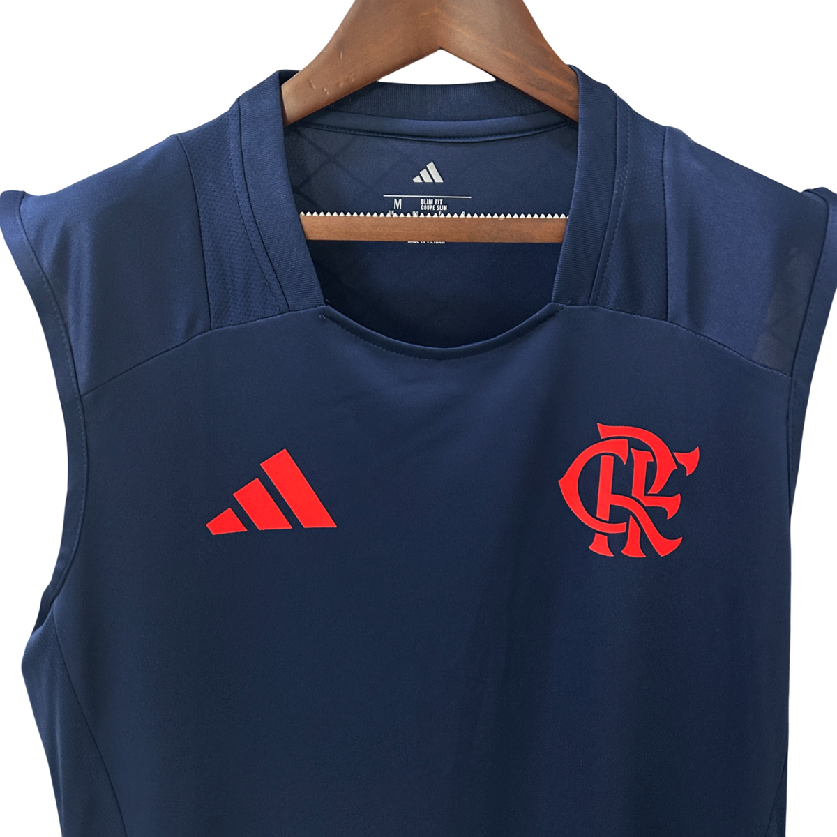 Camisa Regata Flamengo Treino 25/26 Adidas Masculina - Azul escuro