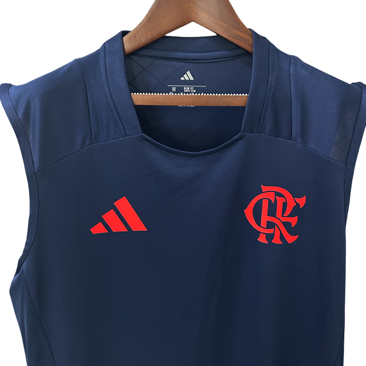 Camisa Regata Flamengo Treino 25/26 Adidas Masculina - Azul escuro