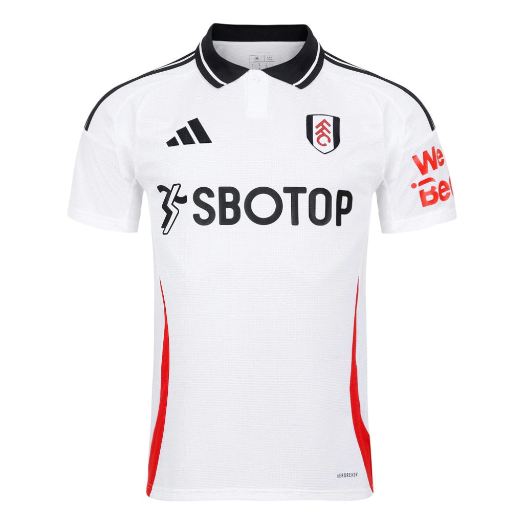 Camisa Fulham I 24/25 Adidas Masculina - Branco