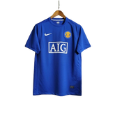 Camisa Retrô Manchester United Nike 2007/08 Masculino Azul