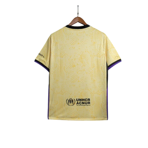 Camisa Barcelona Away 25/26 - Torcedor Nike Masculino - Bege