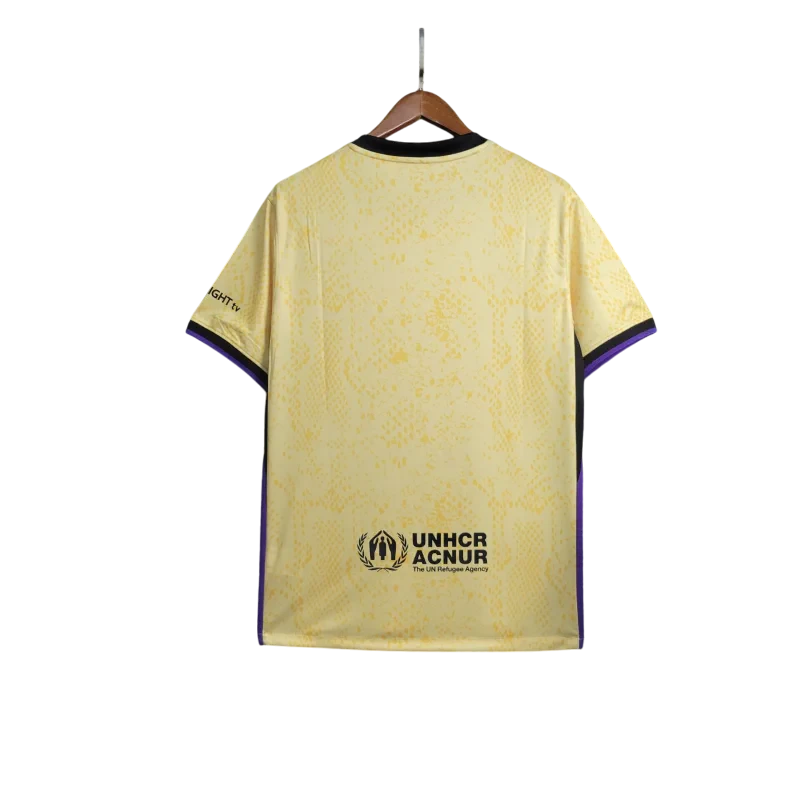 Camisa Barcelona Away 25/26 - Torcedor Nike Masculino - Bege