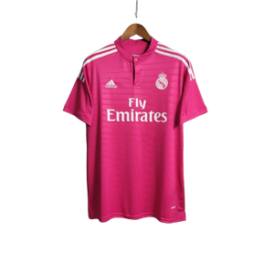 Camisa Retrô Real Madrid II Away Adidas 2014/15 Masculino Rosa