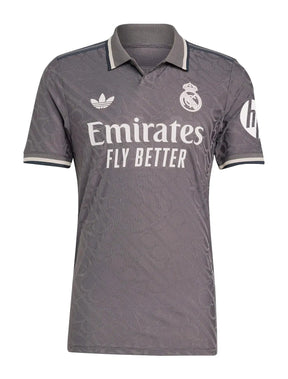 Camisa Real Madrid Third 24/25 s/n° Torcedor Masculino - Cinza
